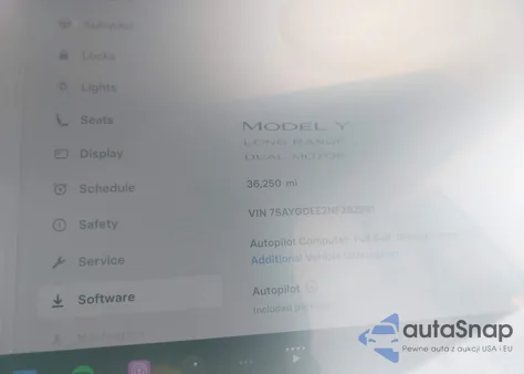 2022 Tesla Model Y Long Range Dual Motor All-Wheel Drive from USA, damaged, VIN 7SAYGDEE2NF382991